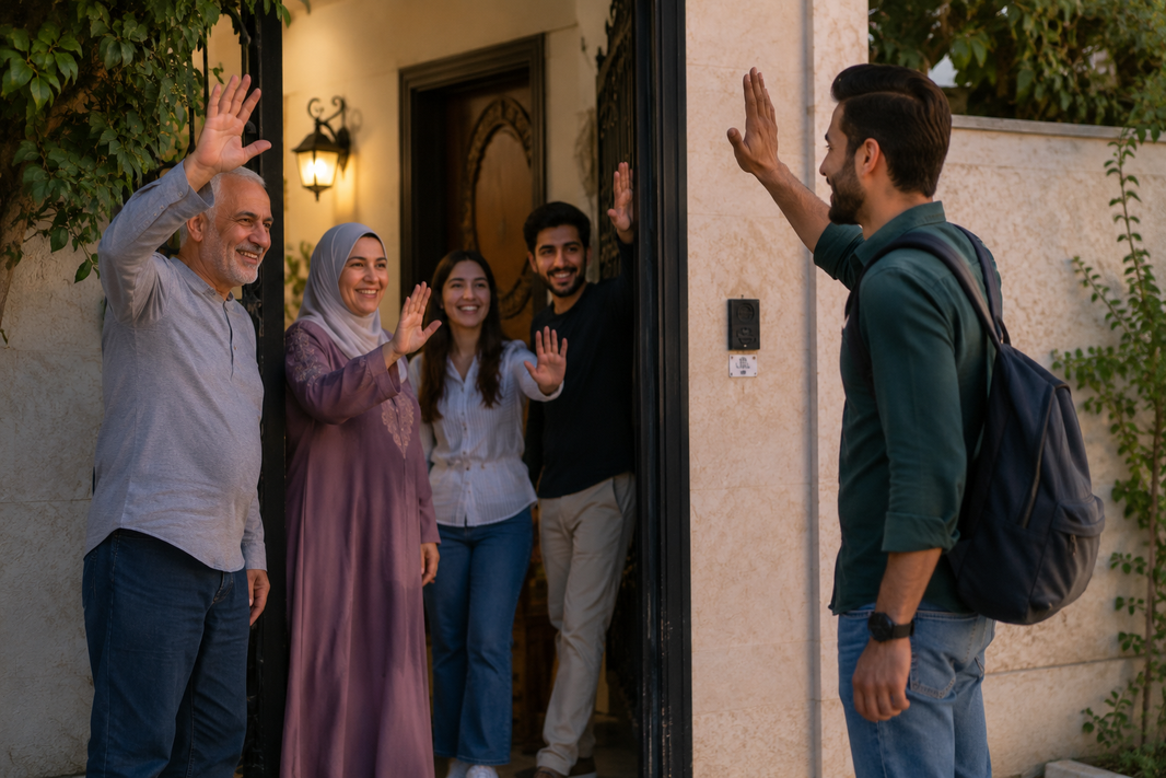 Arabs Don't Just Say "Goodbye"